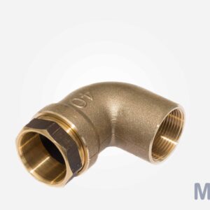 Elbow connector brass internal thread